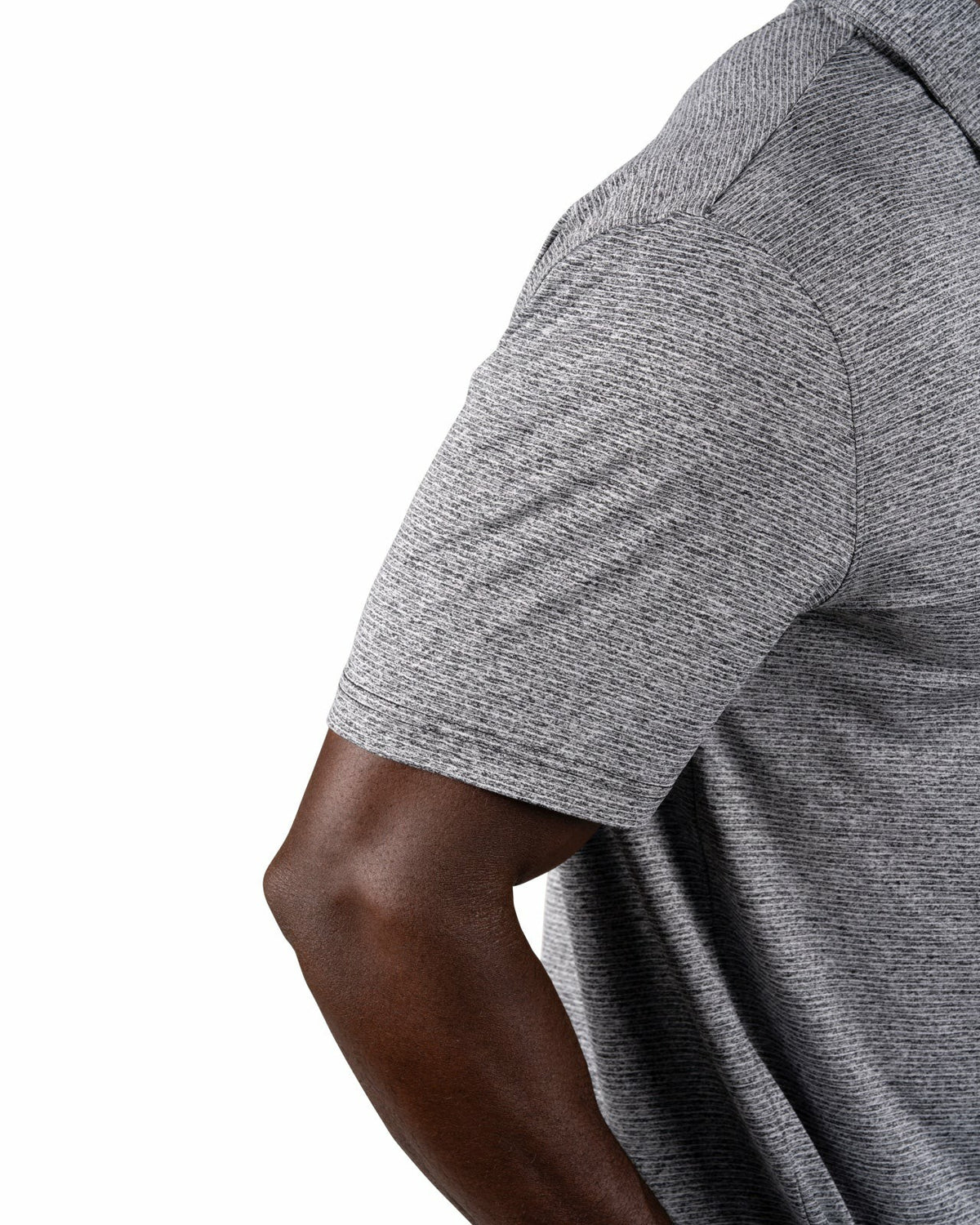 Black Clover Men's Breathable Black Performance Polo for Golf or Business
