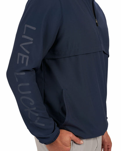 Black Clover Lightweight Breathable Navy Jacket
