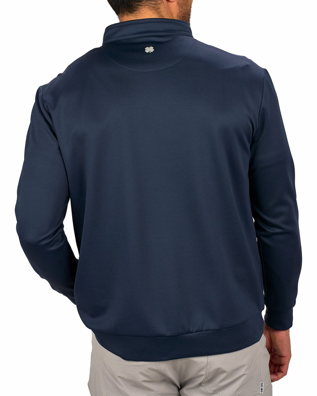 Black Clover Men's Athletic Navy Quarter-Zip Hoodie