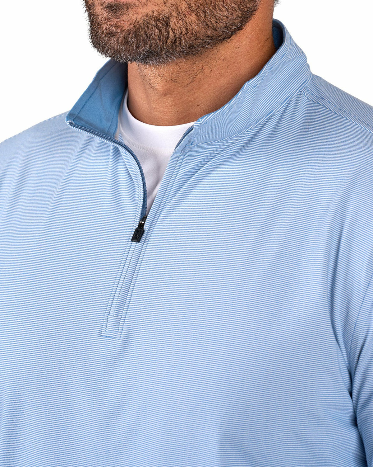 Black Clover Men's Versatile Blue Quarter-Zip Sweatshirt for Style and Comfort