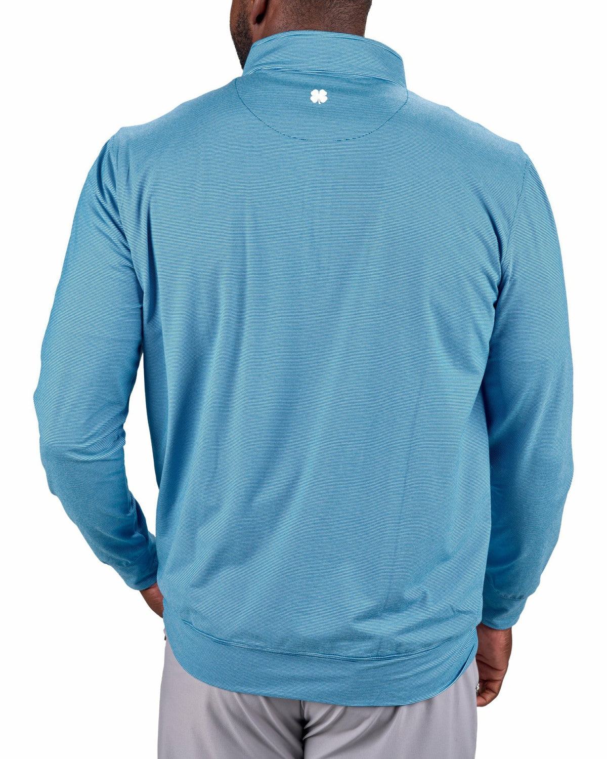 Black Clover Men's Versatile Blue Quarter-Zip Sweatshirt for Style and Comfort