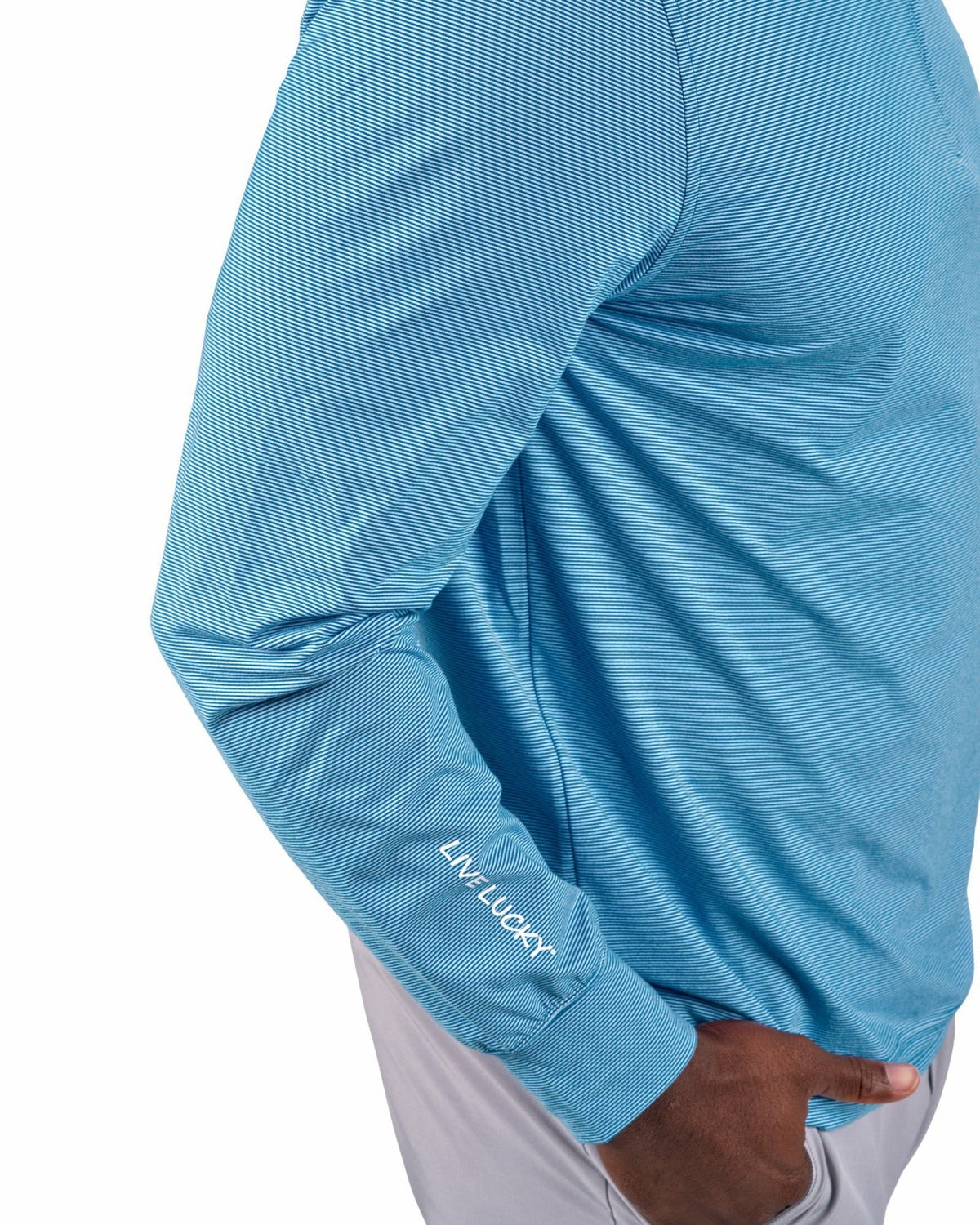 Black Clover Men's Versatile Blue Quarter-Zip Sweatshirt for Style and Comfort