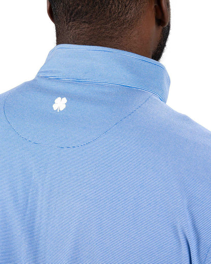 Black Clover Men's Versatile Blue Quarter-Zip Sweatshirt for Style and Comfort