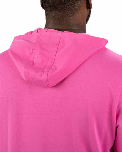Black Clover Lightweight Long-Sleeved Bright Pink Super Soft Men's Hoodie