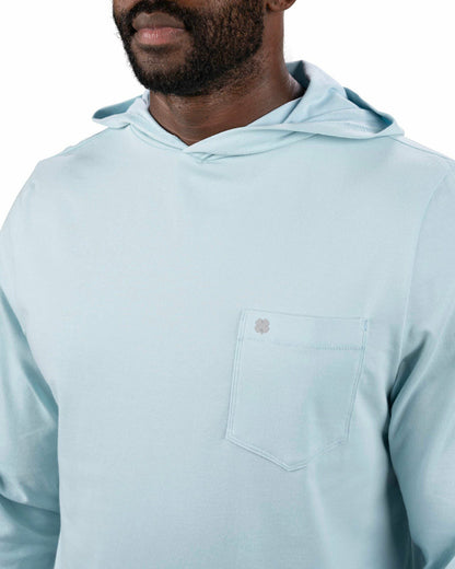 Black Clover Lightweight Long-Sleeved Blue Super Soft Men's Hoodie