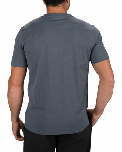 Black Clover Men's Athletic Short Sleeve Dark Grey T-Shirt