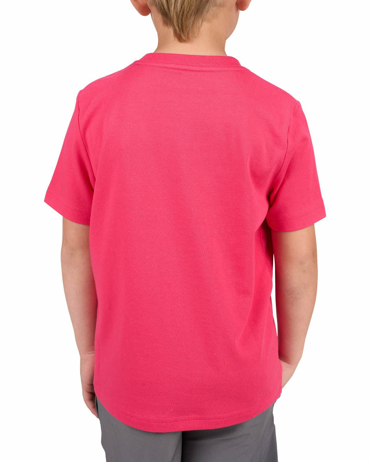 Black Clover Lightweight Luxury Short-Sleeved Pink Kids' Pocket Tee For Golf or Play