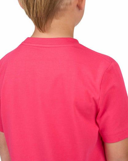 Black Clover Lightweight Luxury Short-Sleeved Pink Kids' Pocket Tee For Golf or Play