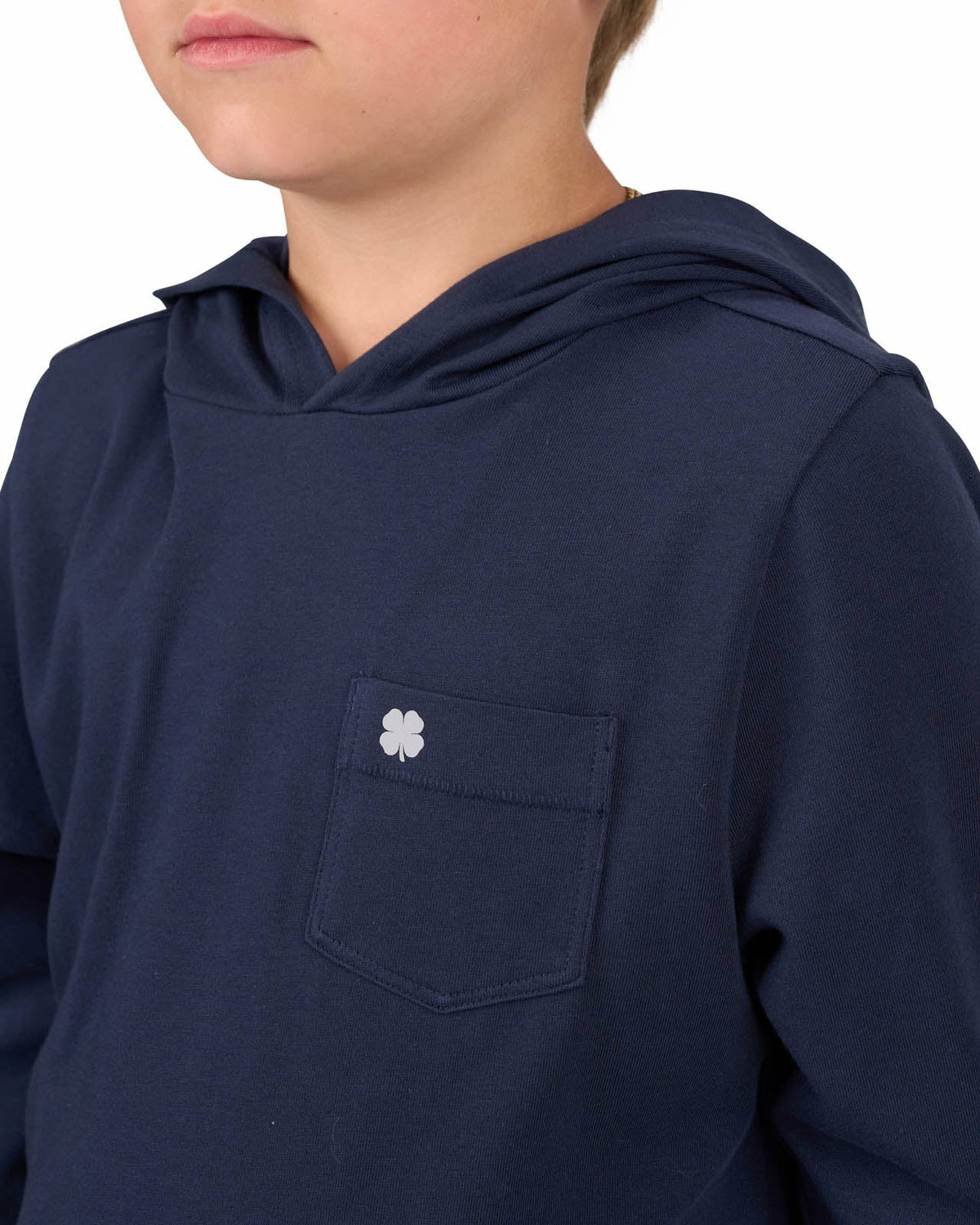 Black Clover Lightweight Long-Sleeved Navy Blue Super Soft Kids' Hoodie