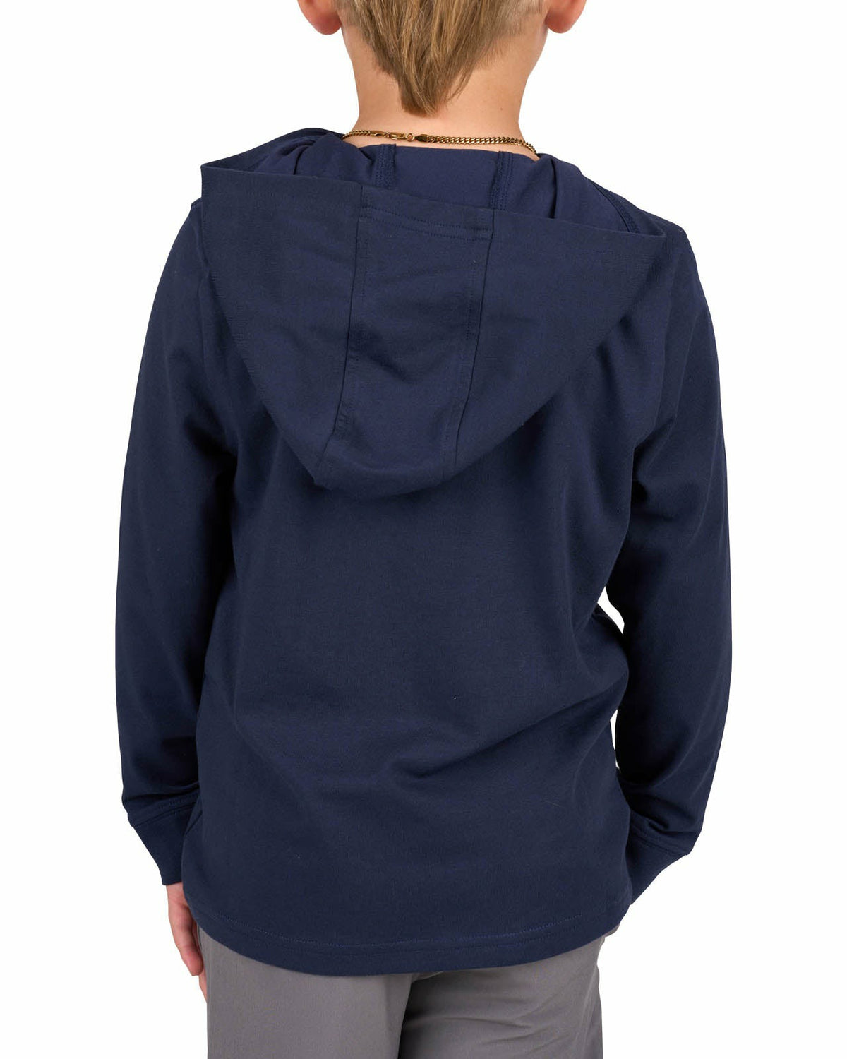 Black Clover Lightweight Long-Sleeved Navy Blue Super Soft Kids' Hoodie