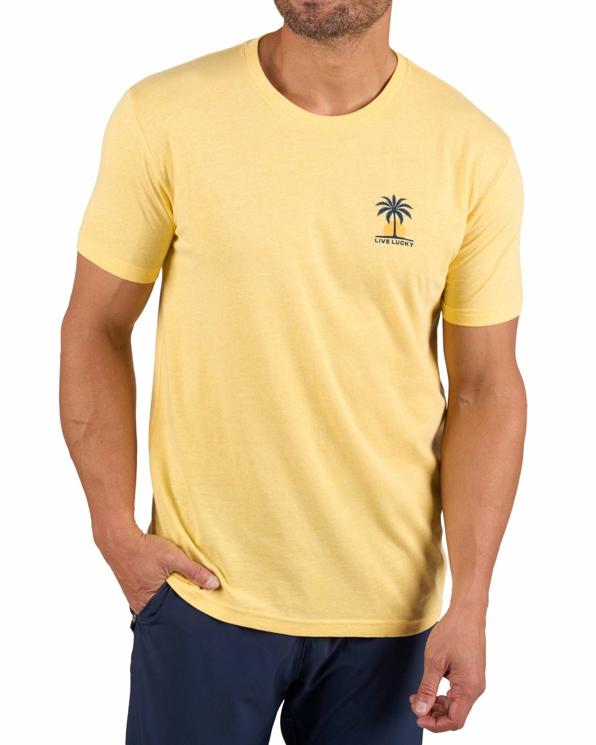 Black Clover Bright Yellow Men's Graphic Tee for Golf & Casual Wear