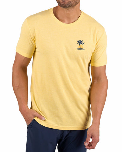 Black Clover Bright Yellow Men's Graphic Tee for Golf & Casual Wear