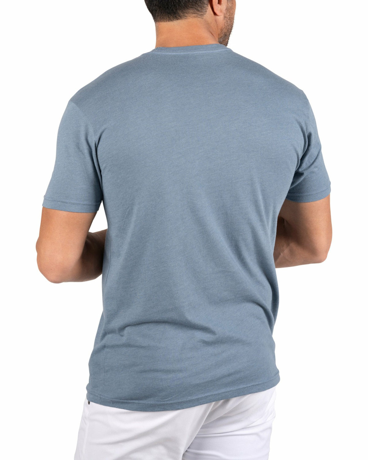 Black Clover Playful Men's Light Blue Graphic Tee for Golf