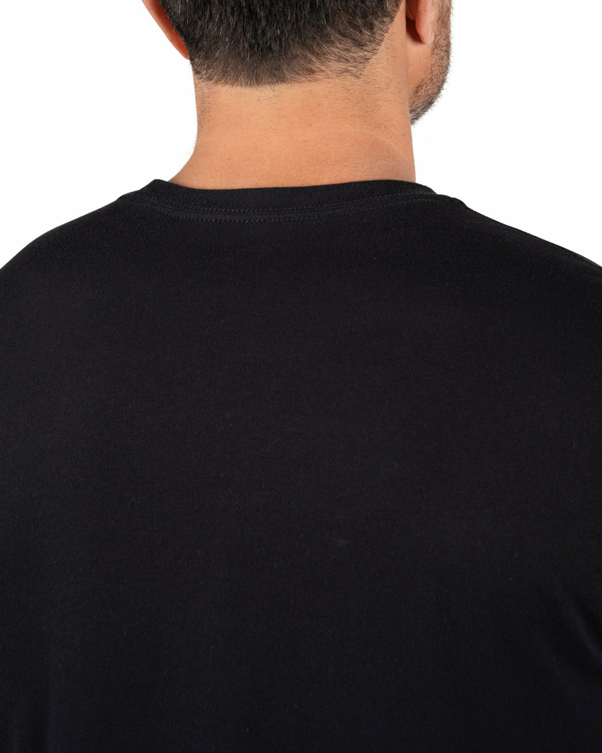 Black Clover Retro Men's Black Graphic Tee with Upside Down Live Lucky Logo