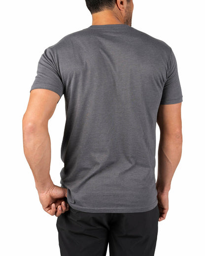 Black Clover Super Soft Men's Grey Western Themed Graphic Tee