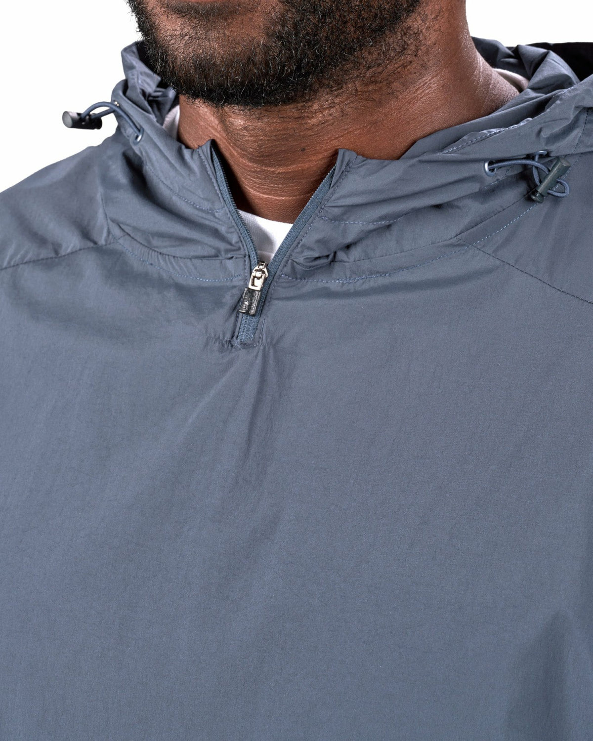 Black Clover Stylish Men's Windbreaker Rain Jacket in Dark Grey