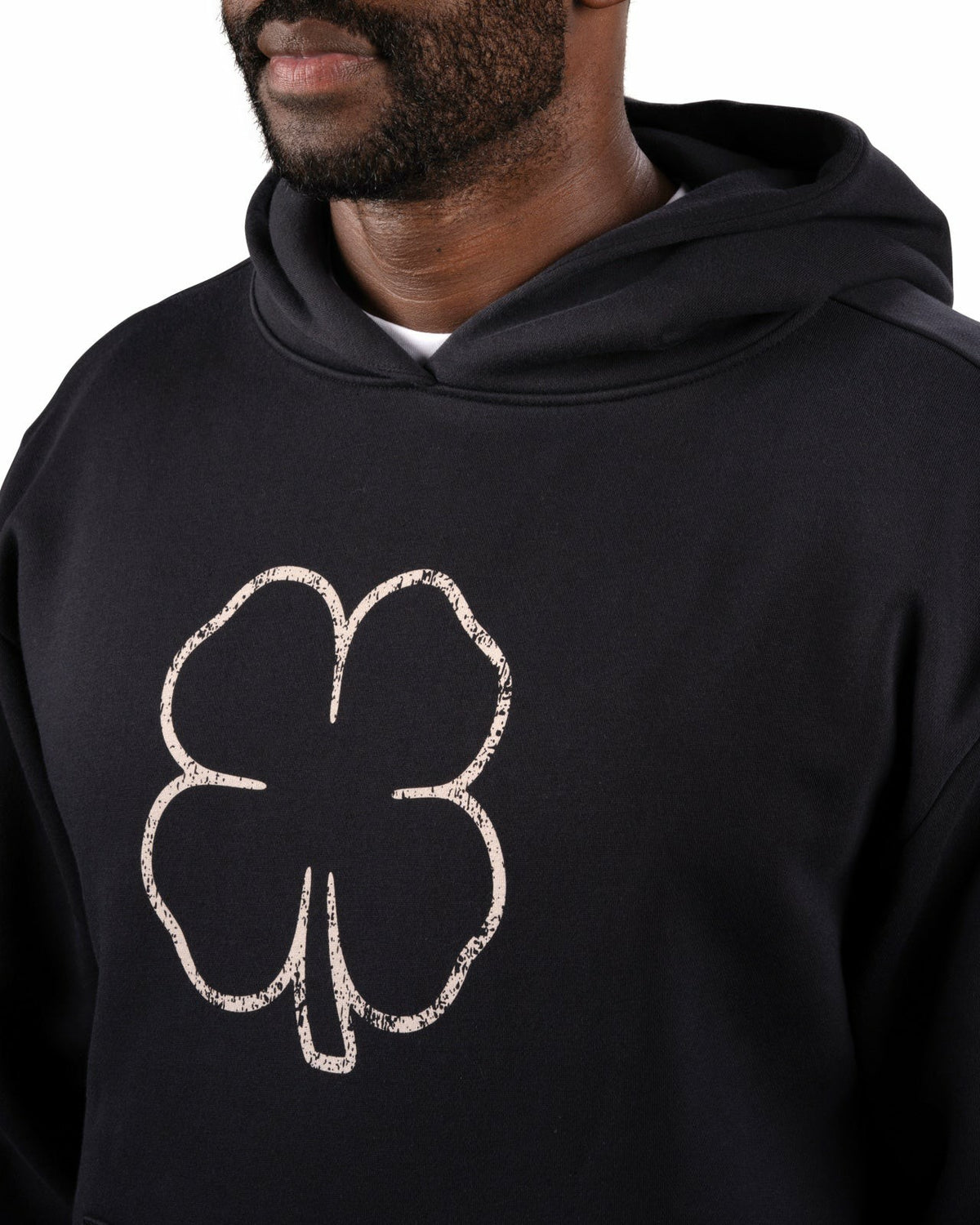 Black Clover Men's Comfortable Athletic Black Hoodie