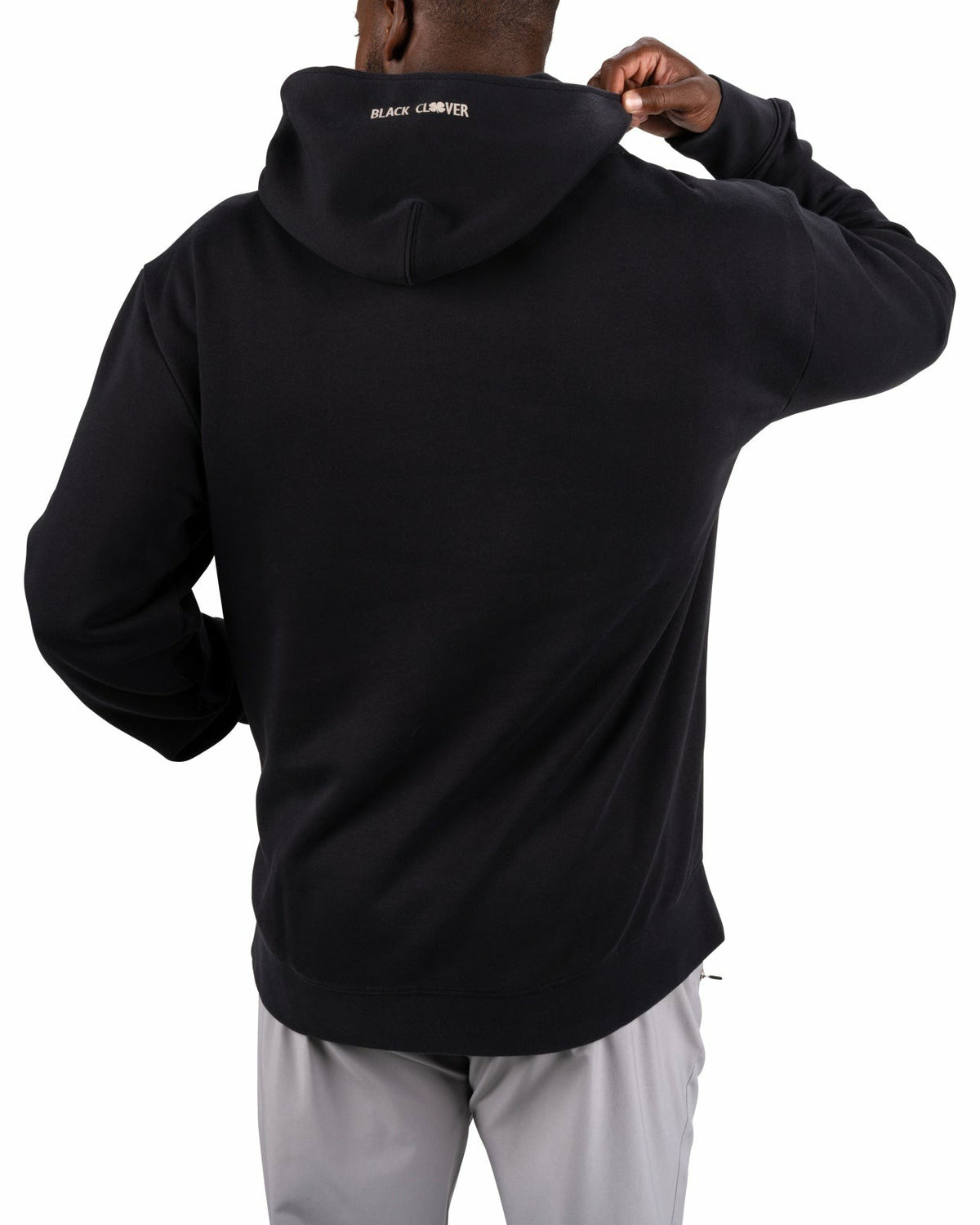 Black Clover Men's Comfortable Athletic Black Hoodie
