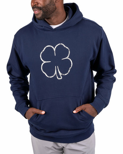 Black Clover Men's Comfortable Athletic Navy Blue Hoodie