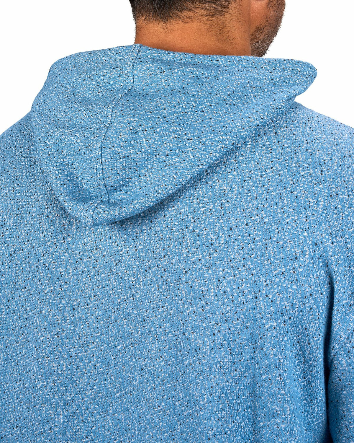 Black Clover Men's Blue Stylish Textured Hoodie