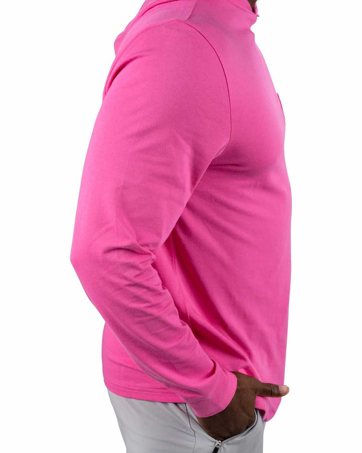 Black Clover Lightweight Long-Sleeved Bright Pink Super Soft Men's Hoodie