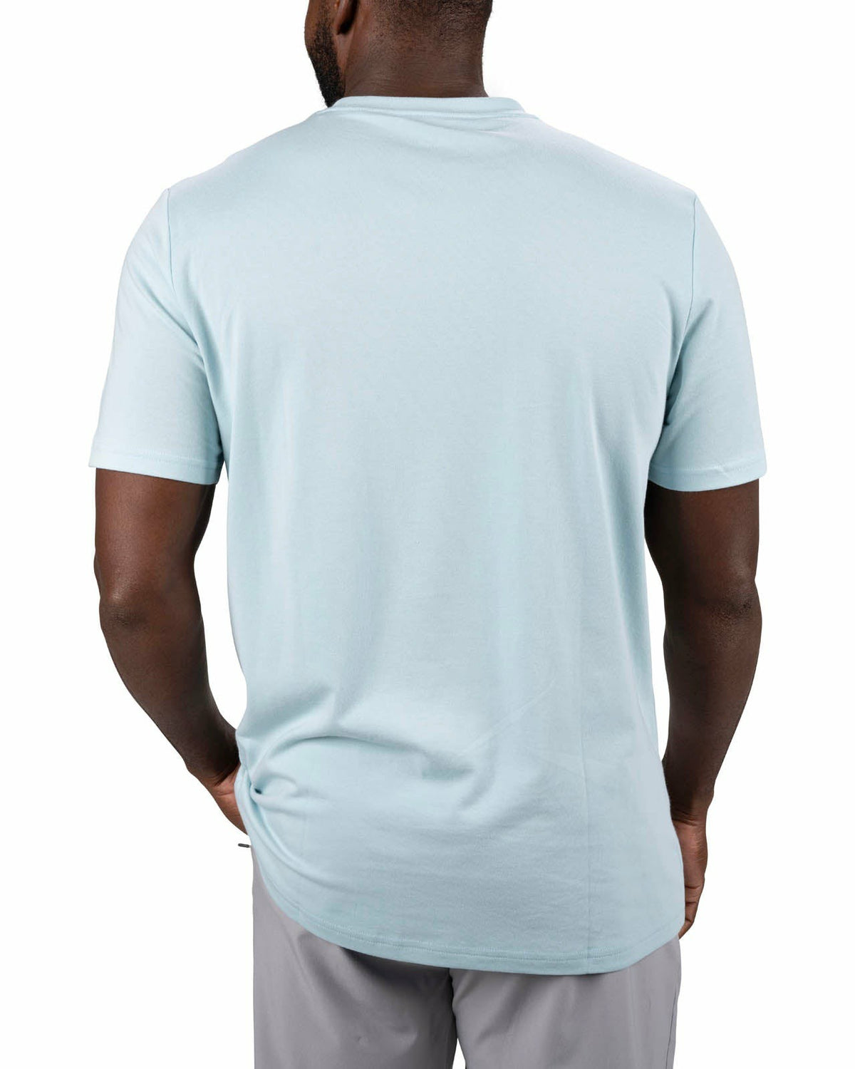 Black Clover Luxury Short-Sleeved Mint Green Men's Pocket Tee