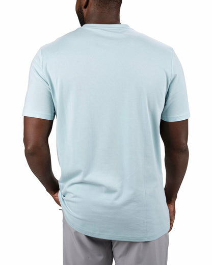 Black Clover Luxury Short-Sleeved Mint Green Men's Pocket Tee