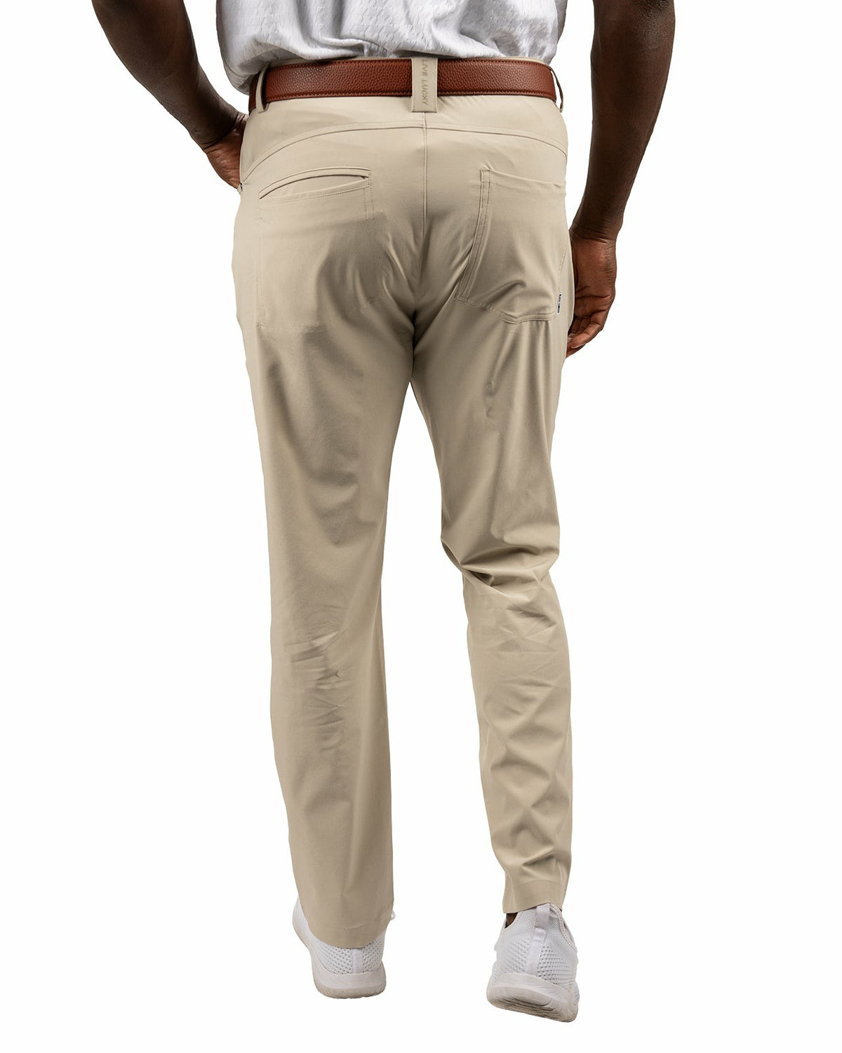 Black Clover Tan Stone Stretch Twill Professional or Golf Pants