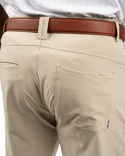 Black Clover Tan Stone Stretch Twill Professional or Golf Pants