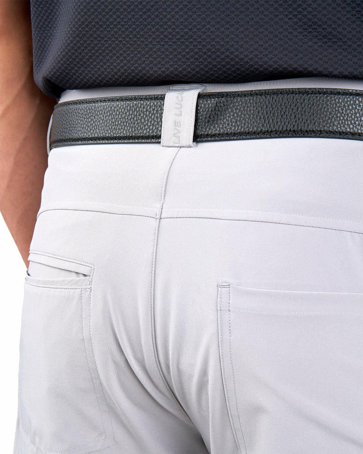 Black Clover Light Grey Stretch Twill Professional or Golf Pants