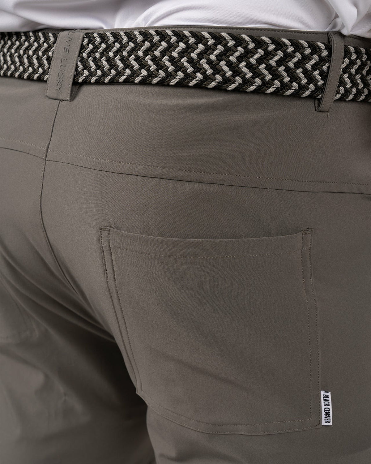 Black Clover Charcoal Grey Stretch Twill Professional or Golf Pants