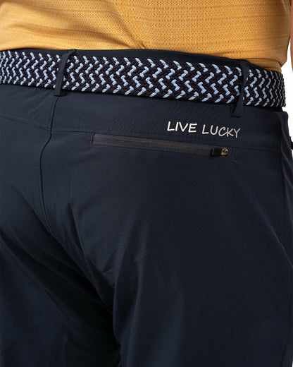 Black Clover Elevated Navy Blue Athletic Joggers with Belt Loops