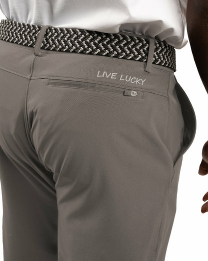 Black Clover Elevated Charcoal Grey Athletic Joggers with Belt Loops