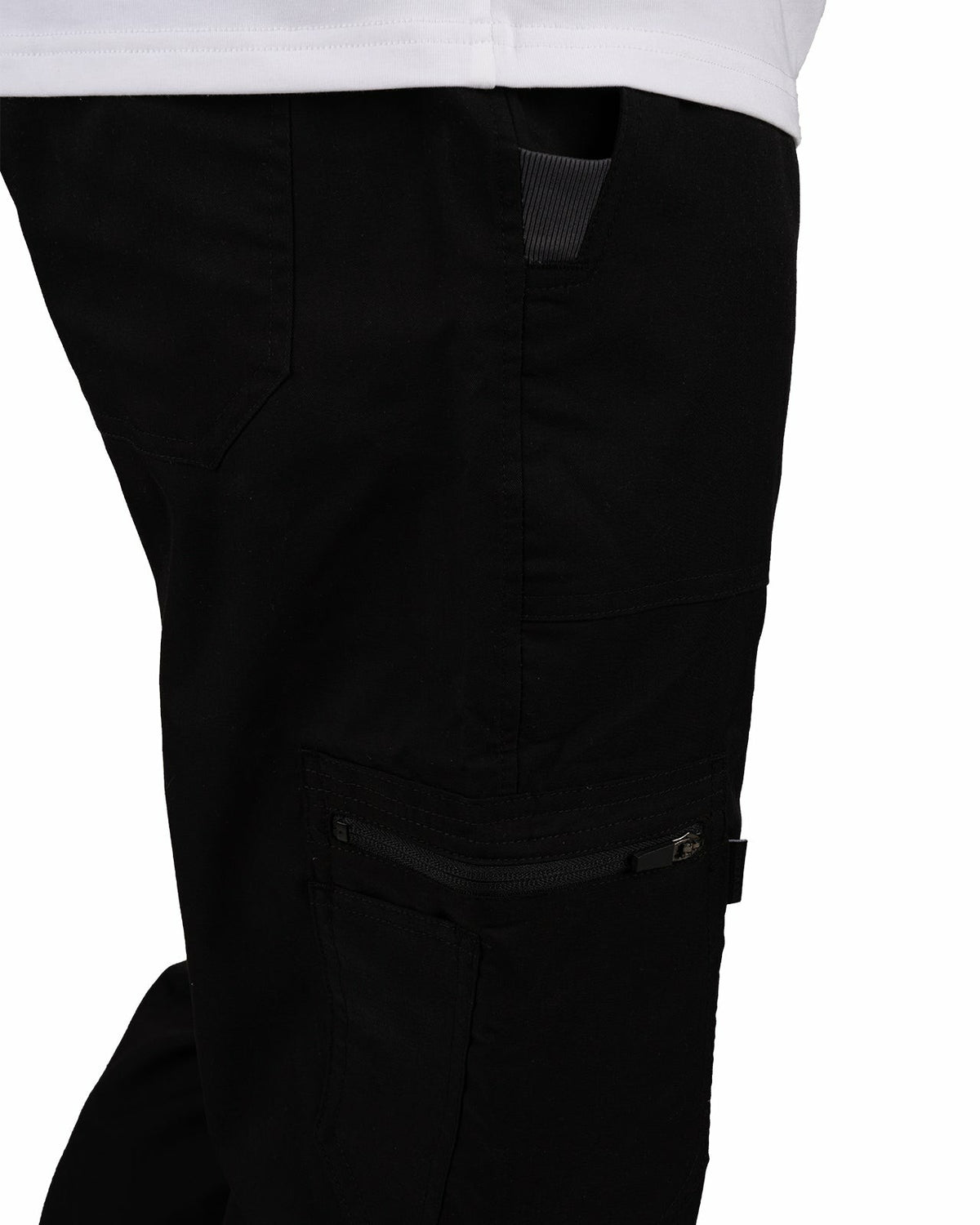 Black Clover Men's Twill Stretch Black Loungewear Jogger
