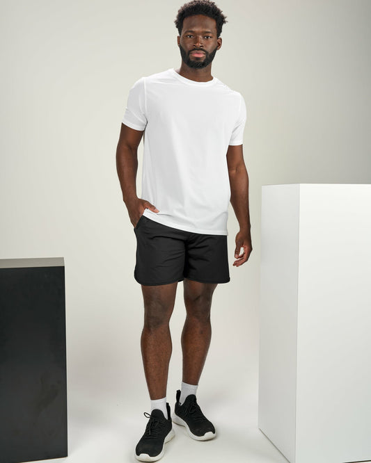 Black Clover Men's Dark Grey Athletic Shorts for Gym and Performance