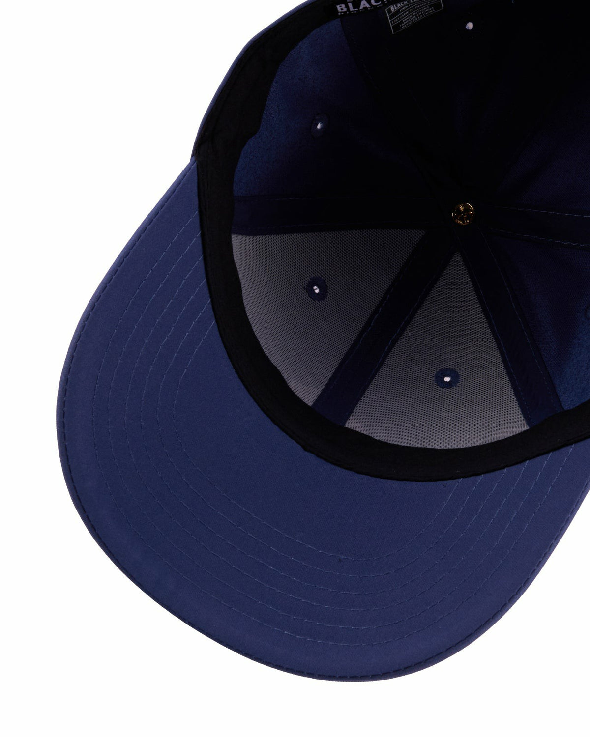 Black Clover Women's Navy Blue Golf and Lifestyle Hat With Gold Clover