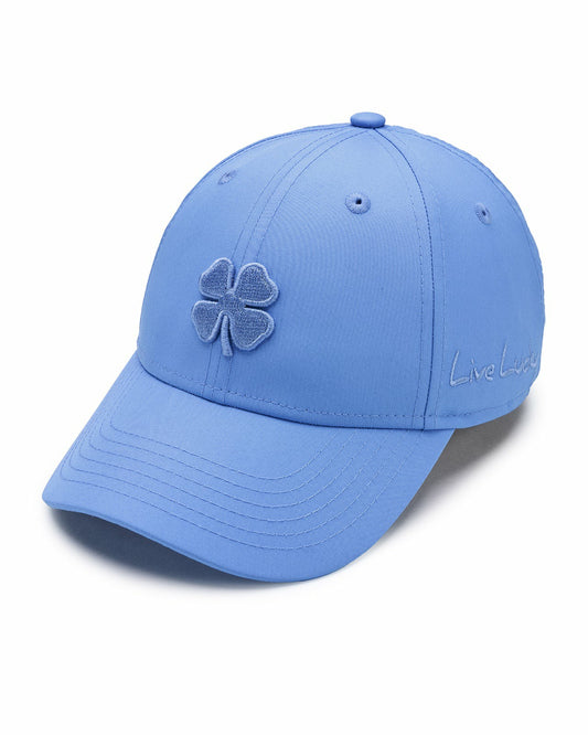 Black Clover Women's Blue Golf and Lifestyle Hat With Blue Clover