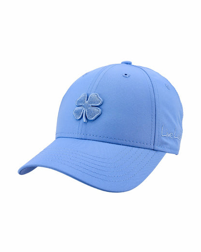 Black Clover Women's Blue Golf and Lifestyle Hat With Blue Clover