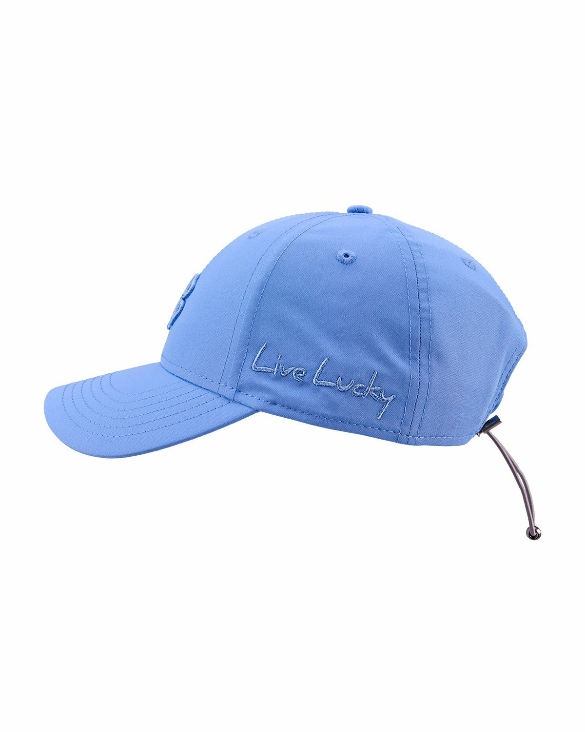 Black Clover Women's Blue Golf and Lifestyle Hat With Blue Clover