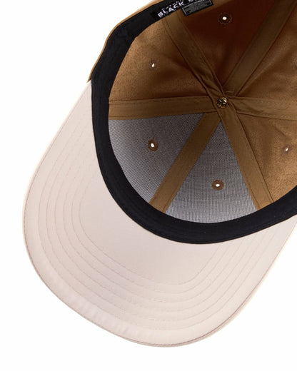 Black Clover Women's Light Brown Golf and Lifestyle Hat With Cream Clover