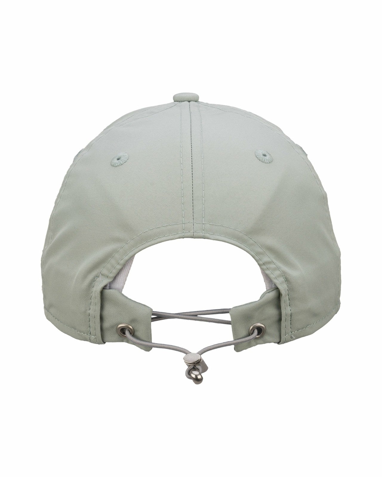 Black Clover Women's Adjustable Sage Green Hat with Silver Metallic 3D Clover