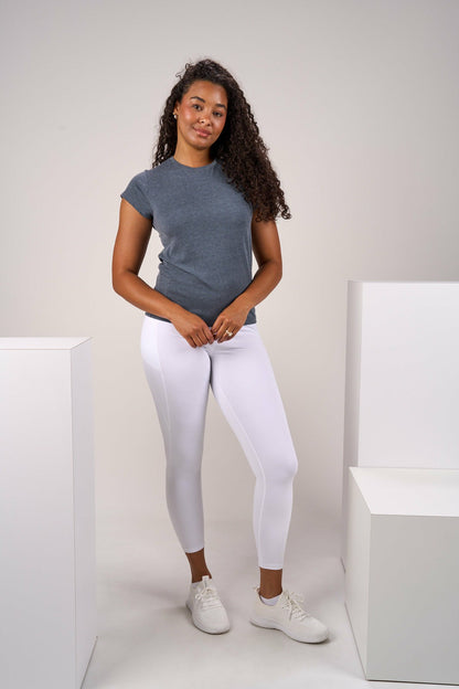 Black Clover Women's Soft Dark Grey Athletic T-Shirt with Stretch