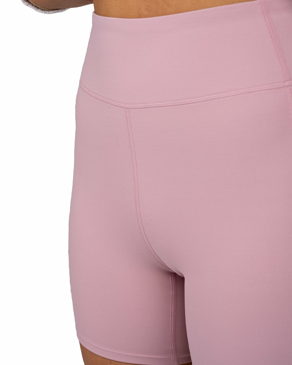 Black Clover Women's Light Pink Biker Shorts, Perfect for Layering