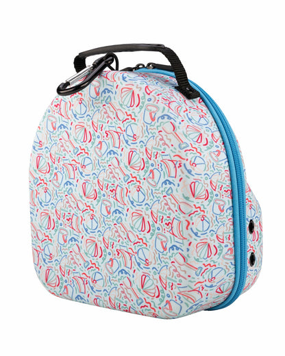 Black Clover Premium Blue Summer Travel Small Hat Bag with Strap