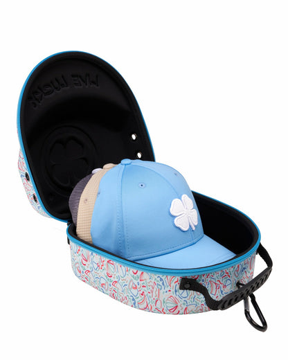 Black Clover Premium Blue Summer Travel Small Hat Bag with Strap