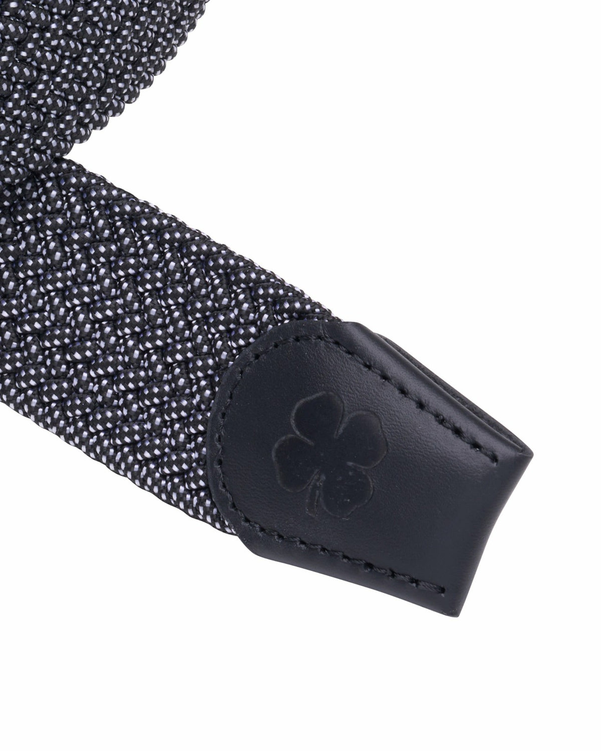 Black Clover Elevated Navy Solid Stretch Belt for Men