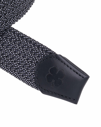 Black Clover Elevated Navy Solid Stretch Belt for Men