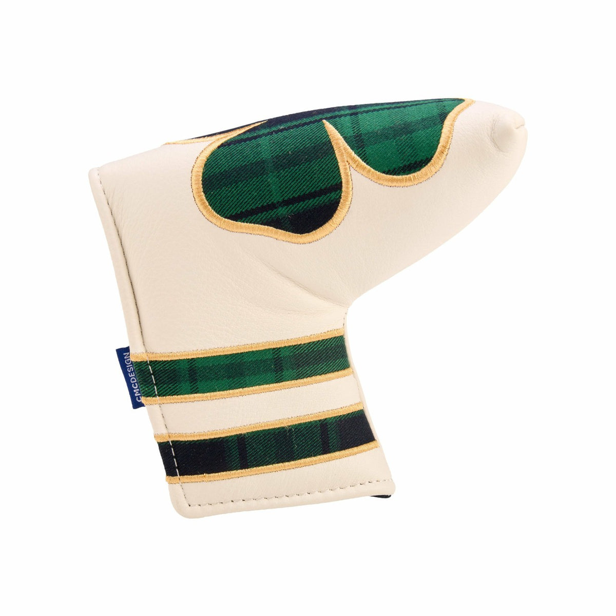 Black Clover Live Lucky "Tartan" Leather Blade Putter Cover