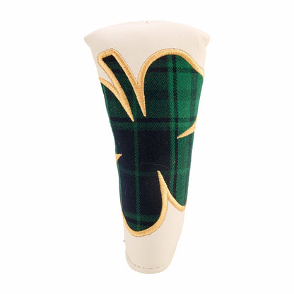 Black Clover Live Lucky "Tartan" Leather Blade Putter Cover