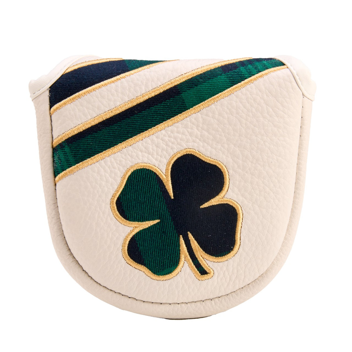 Black Clover Live Lucky "Tartan" Leather Mallet Putter Cover